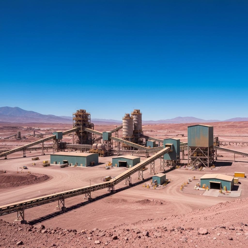 Instalación minera